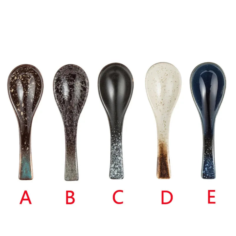 Cuillère japonaise en céramique – 13 cm