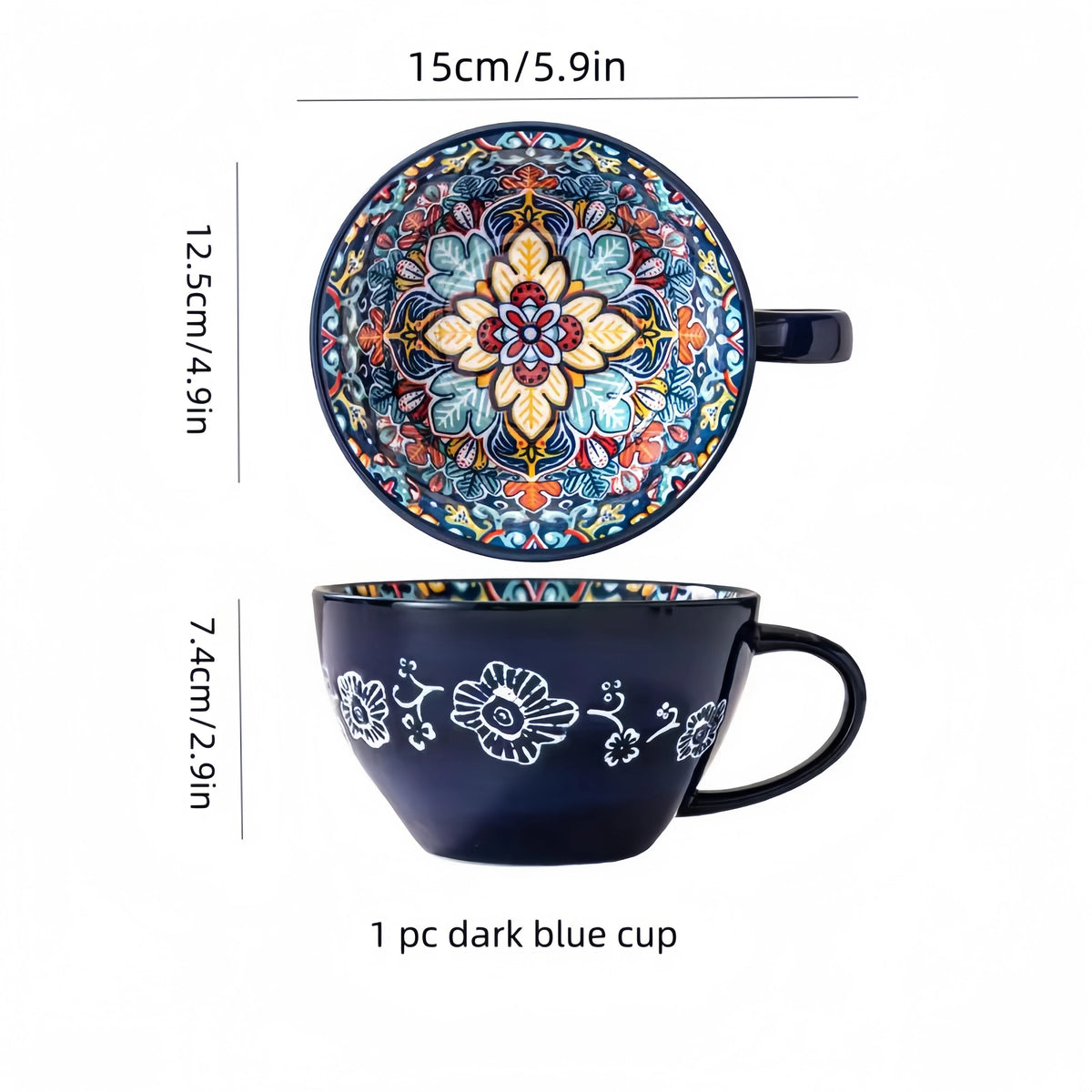 Grande tasse japonaise Bohème
