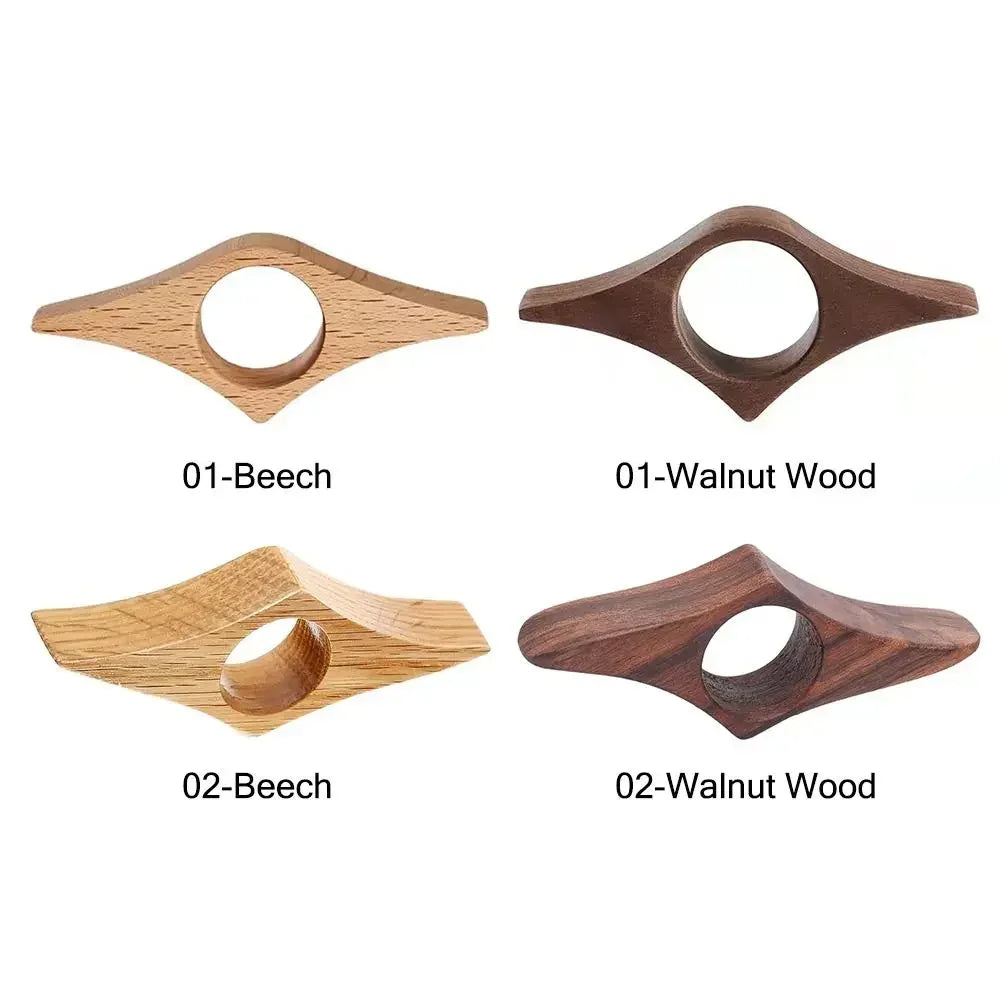 Accessoire de lecture en bois à glisser autour du pouce